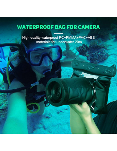 Funda Impermeable para Cámara SLR PUSOKEI 20m HD