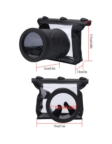 Funda Impermeable para Cámara SLR PUSOKEI 20m HD