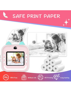 15 Rollos de Papel de Recarga MIARALA para Cámara Instantánea 2