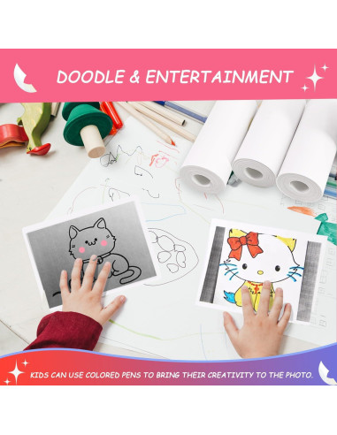 15 Rollos de Papel de Recarga MIARALA para Cámara Instantánea