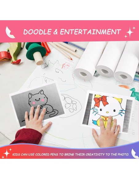 15 Rollos de Papel de Recarga MIARALA para Cámara Instantánea