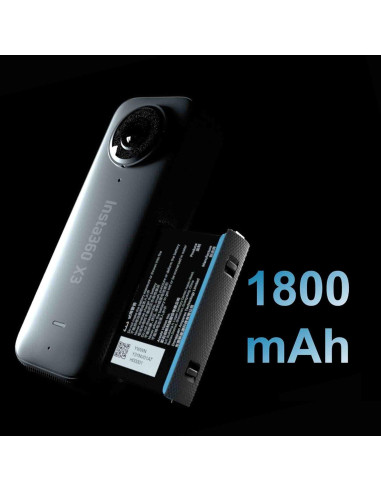 Cámara de Acción 360 Insta360 X3 a Prueba de Agua 5.7K