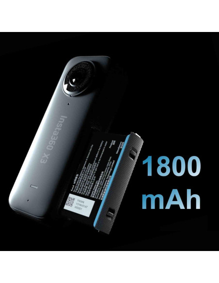 Cámara de Acción 360 Insta360 X3 a Prueba de Agua 5.7K