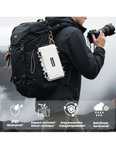 Estuche Duro Impermeable FLYDrone para DJI Osmo Action 5 Pro/4