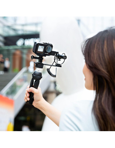 Adaptador de Micrófono JJC para DJI Osmo Action 5 Pro/4