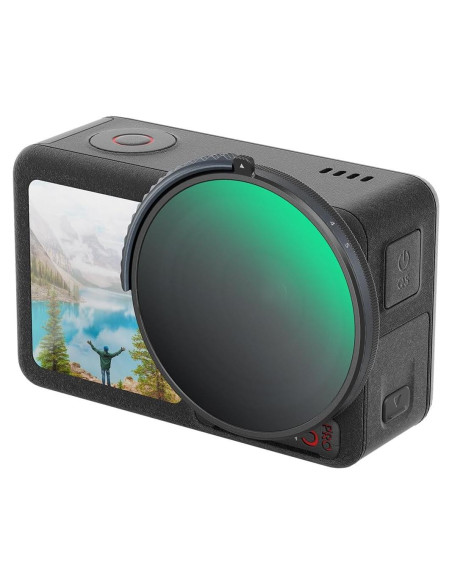 Filtro CPL y VND 3-5 SmallRig para DJI Osmo Action 4, ND8-32