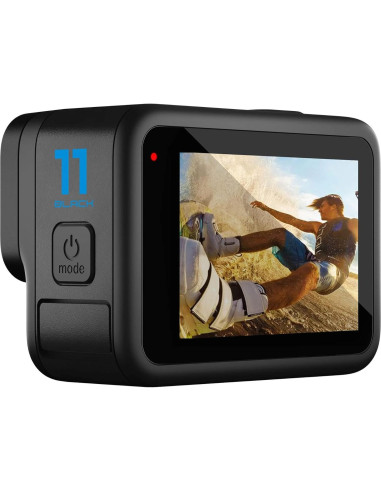 GoPro Hero 11 Black - Cámara de Acción 5.3K, 27MP, 128GB