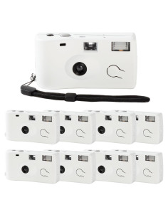 Paquete de 8 Cámaras Desechables Flash 35mm ISO 200