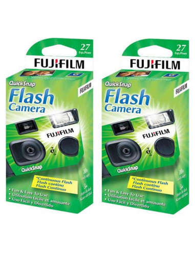 Cámara desechable Fujifilm QuickSnap Flash 400 - 6 unidades