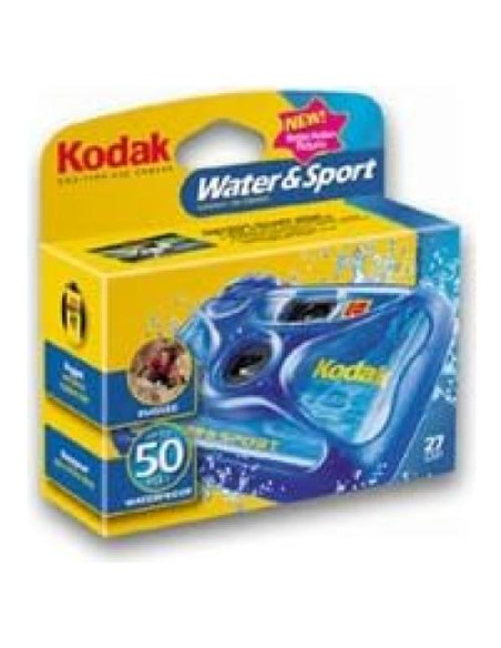 Cámara desechable submarina Kodak Weekend 27 fotos 3.6m