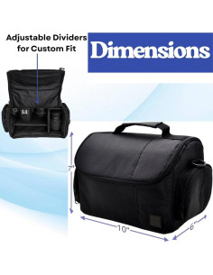 Bolsa Acolchada para Cámara Digital Grande eCostConnection 2