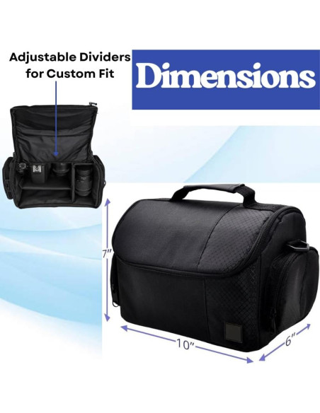 Bolsa Acolchada para Cámara Digital Grande eCostConnection