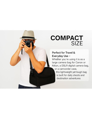 Bolsa Acolchada para Cámara Digital Grande eCostConnection