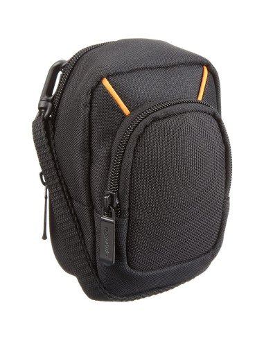 Funda Grande para Cámara Compacta Amazon Basics Negra 15.2x10.2x5.1cm