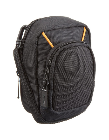Funda Grande para Cámara Compacta Amazon Basics Negra 15.2x10.2x5.1cm