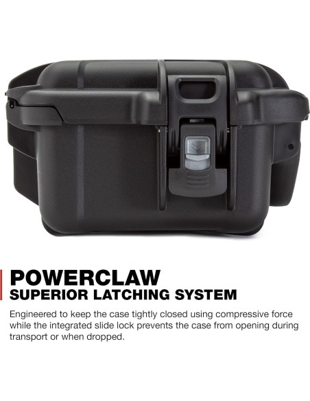 Funda Dura Impermeable Nanuk 905 para Cámara Compacta - Negra