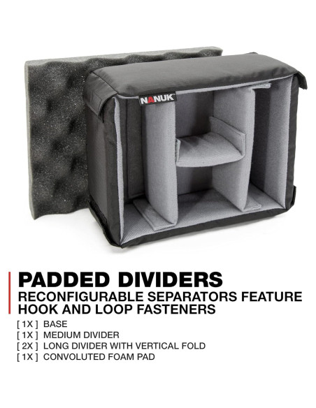 Funda Dura Impermeable Nanuk 905 para Cámara Compacta - Negra