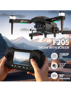 Drone Suangrc F205 con cámara 1080P y pantalla LCD 2