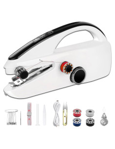 Máquina de Coser de Mano VividLife Mini Doble Velocidad 390g