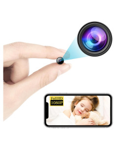 Cámara IP WiFi Inalámbrica Rettru QH5 HD 1080P con Visión Nocturna