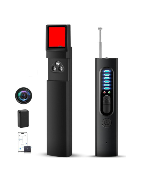 Detector de cámaras ocultas y GPS Bagandcute X13, 30H uso
