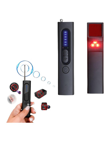 Detector de Cámaras Ocultas Hypefinity, 5 Niveles de Sensibilidad