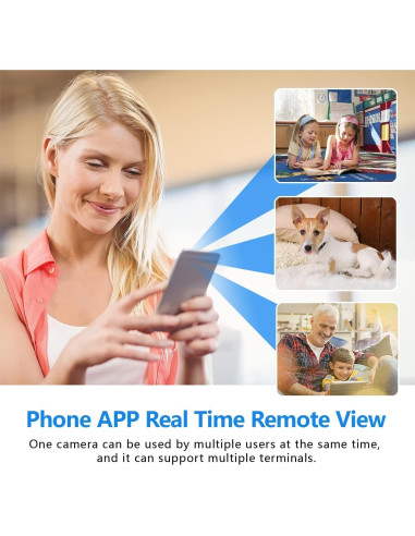 Cámara Oculta Inalámbrica HD 1080P XDWIFI - Visión Nocturna