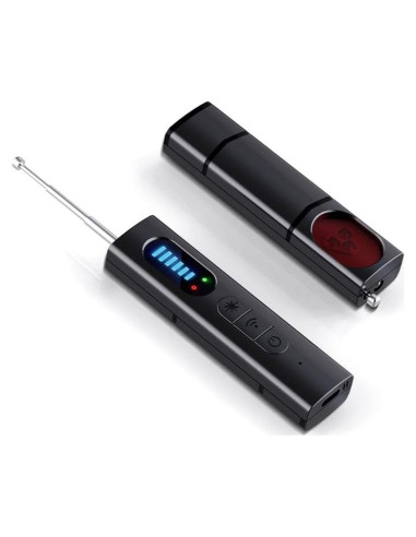 Detector de Cámaras Ocultas T01 - Escáner RF, 25h Batería
