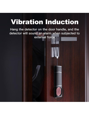 Detector de Cámaras Ocultas T01 - Escáner RF, 25h Batería