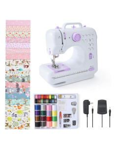 Máquina de Coser Eléctrica Portátil ML241214 12 Puntadas LED