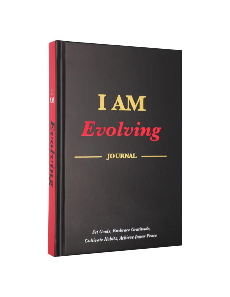 Diario de Gratitud iAmEvolving A5 Negro - Desarrollo Personal