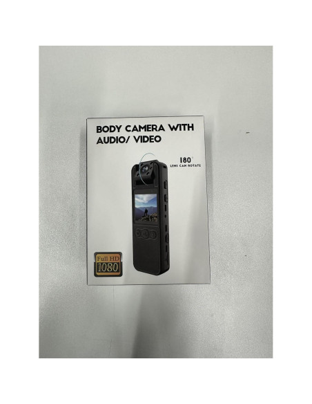 Cámara Corporal Kaysunlink H82 1080P FHD con Alarma y 128GB