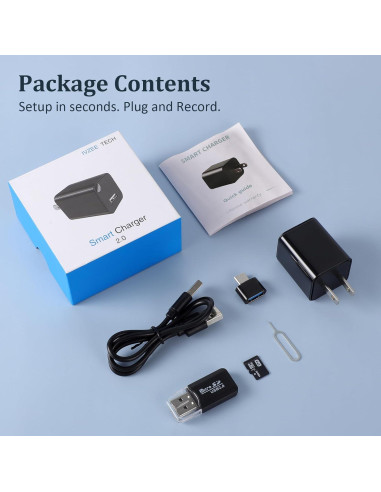 Cámara Oculta de Video 1080P Laboom con Detección de Movimiento