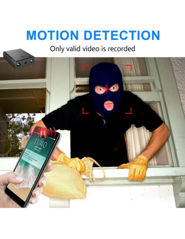 Cámara de Seguridad Inalámbrica XDWIFI HD 1080p con Visión Nocturna