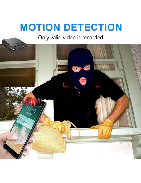 Cámara de Seguridad Inalámbrica XDWIFI HD 1080p con Visión Nocturna