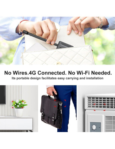 Mini Cámara Espía WiFi 1080P S29-BG Detección Movimiento