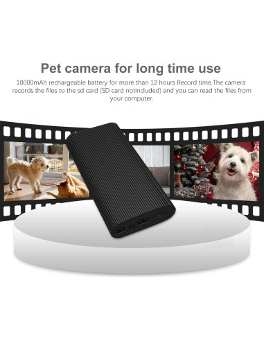 Cámara Nanny WiFi Inalámbrica 1080p con Cargador Portátil