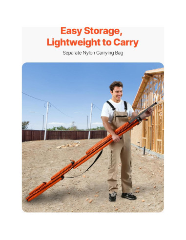 Nivel Torpedo Magnético VEVOR 6 Piezas Aluminio 25.4-198.12 cm