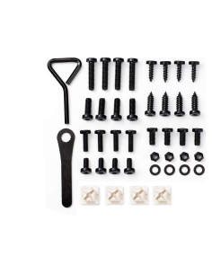 Kit de Tornillos Antirrobo Rightcar Solutions - Acero Inoxidable Negro