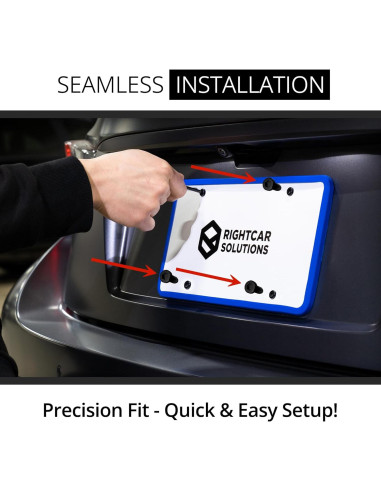 Kit de Tornillos Antirrobo Rightcar Solutions - Acero Inoxidable Negro