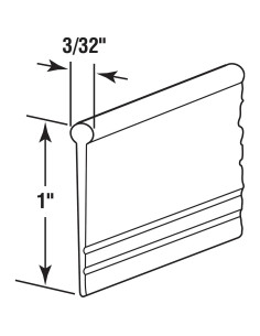 Barrera Inferior de Puerta de Ducha Prime-Line M 6184 94 cm 2