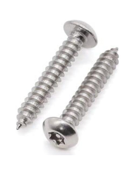 Tornillos de Cabeza Botón Torx Glvaner M6 x 25mm - 50 pcs