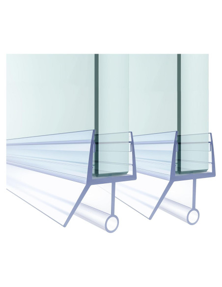 Sello Inferior de Puerta de Ducha FCSOTSPS 2PCS 11mm x 91cm