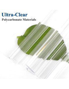 Tira de Sello para Puerta de Ducha Agbihtb 4PCS 99 cm Policarbonato 2