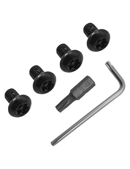 Juego de Tornillos Antirrobo Augeny M5 de Acero Inoxidable 0.8x8mm