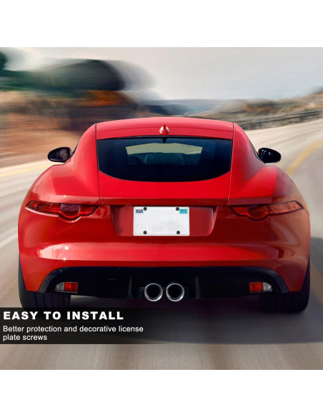 Juego de Tornillos Antirrobo Augeny M5 de Acero Inoxidable 0.8x8mm