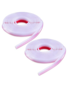 Tondiamo Sello de Puerta de Ducha 2 Rollos 5m PVC Blanco