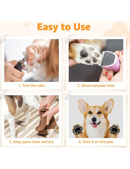 Protector de Patas para Perros LOOBANI XXL Negro Antideslizante