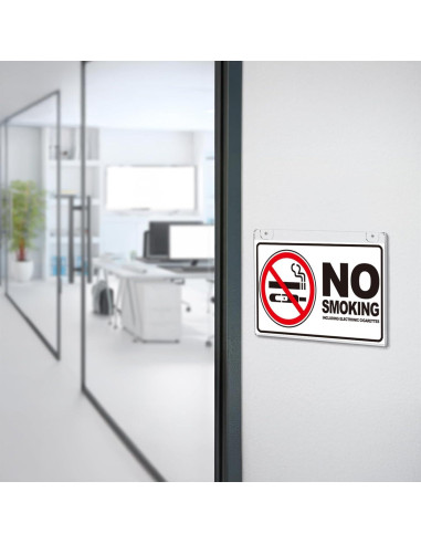 Soporte de Señal Acrílico EHWINE 8 Pack 28x21.6 cm Horizontal