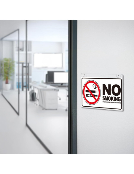 Soporte de Señal Acrílico EHWINE 8 Pack 28x21.6 cm Horizontal